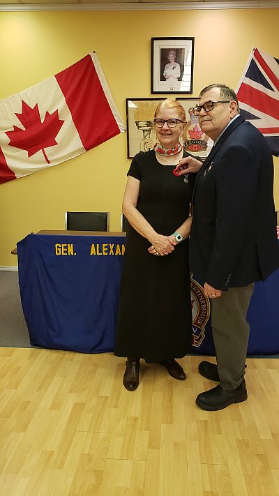 Silver Cross Mother, Mrs. Bonnie Rushowick